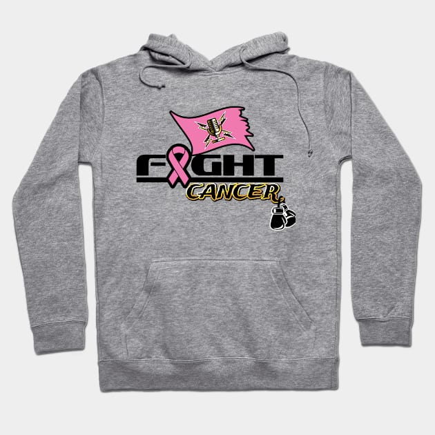 The Marauder "Fight Cancer" T-Shirt Hoodie by The Culture Marauders